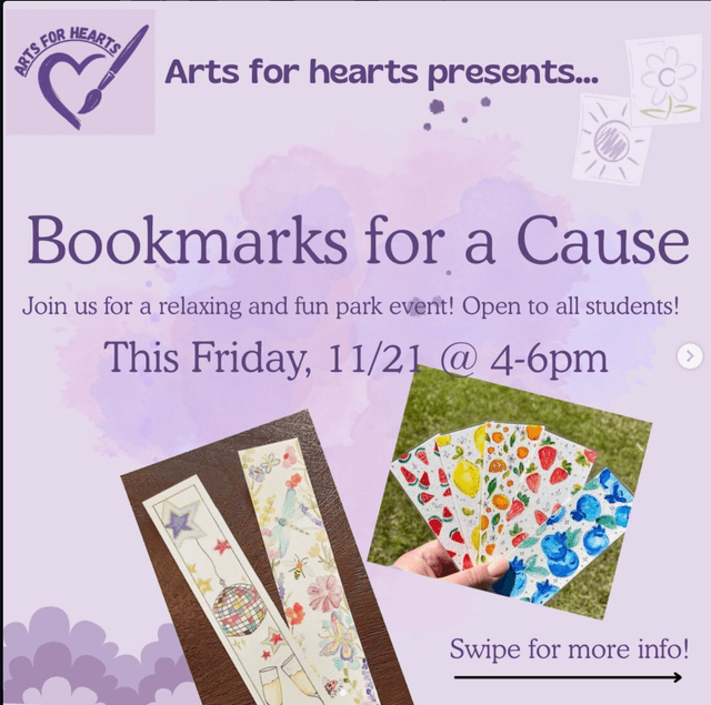 Bookmarks for a Cause